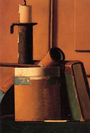 Still Life with Candlestick peinture à l'huile de Peto pour sublimer un mur vide avec élégance