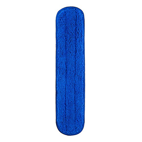 Tyroler Bright Tools 1 remplaçables en microfibre de nettoyage Nettoyant utilisé avec 2 en 1 télescopique fenêtre à laver Squeegee- Super Doux