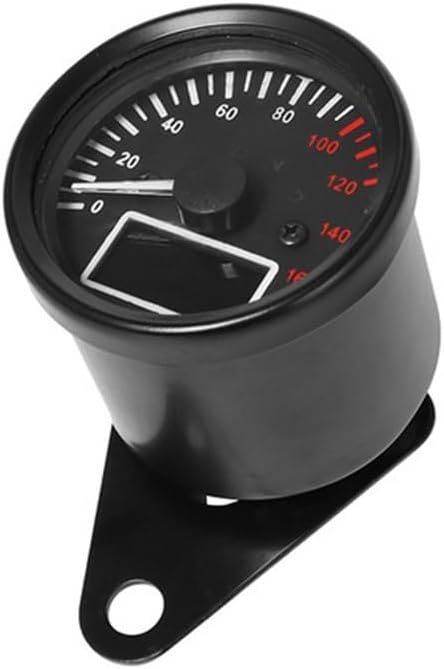 Motorcycle Odometer Gauge Motorcycle Tachometer Tachometer DC12V Universal Digital Gauge Odometer Oil Level Meter Multi-Function Indicator Light