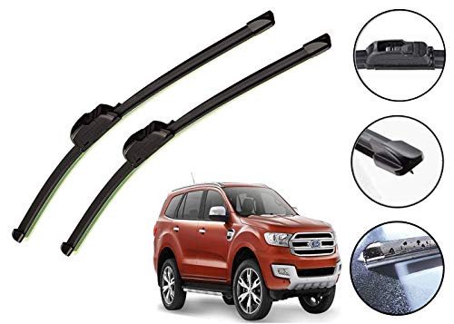 Image of Auto Hub Car Wiper Blades Compatibility With Endeavour New - Set of 2 Pcs (D-18,P-18)
