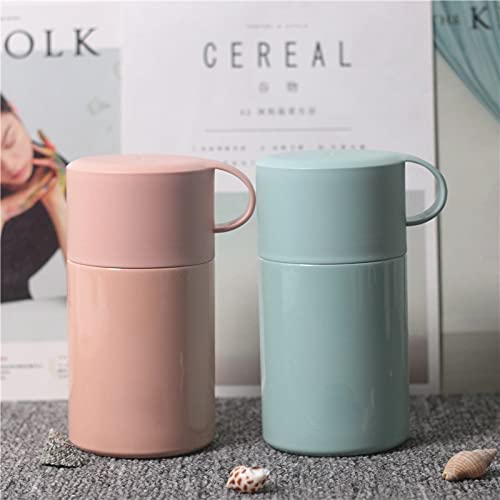 warmte behoud pot 600Ml grote capaciteit thermosbeker roestvrij staal geïsoleerde gestoofde pot draagbare reizen student… - Image 3