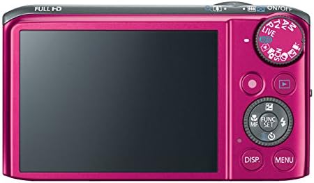 Canon PowerShot SX260 HS 12.1 MP CMOS Digital Camera with 20x Image Stabilized Zoom 25mm Wide-Angle Optical Lens and 1080p HD Video (Red)