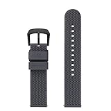✔ QUALITÄT – Wasserfestes und strapazierfähiges Armband mit farblich passender Dornschließe. Hergestellt aus weichem und strapazierfähigem Silikon: leicht, komfortabel und atmungsaktiv für ein gutes Gefühl am Armgelenk. Ideal für Sport, Tauchen und Schwimmen.