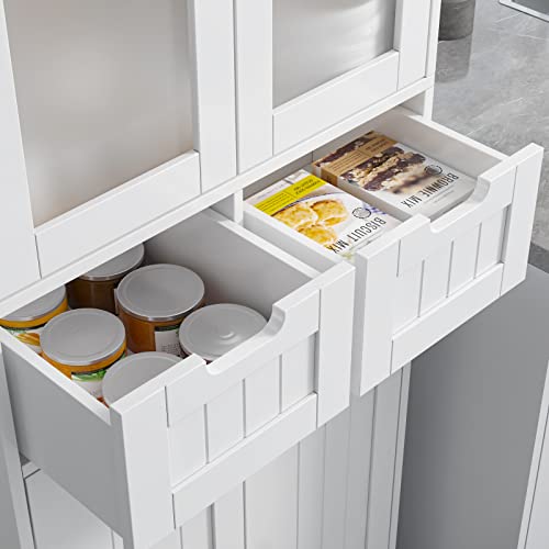 Horstors VES345 67 Inch Tall Storage Cabinet, Freestanding Pantry Cabinet thumb #5