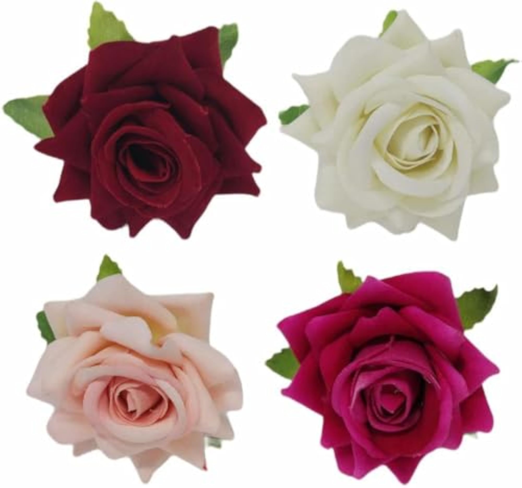 Valvet Roses Flowers for Hairs, Hair Accessories