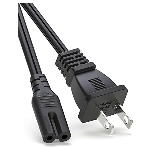 15Ft AC Power Cord for PS5 PS4 PS3,Xbox One S/X,Samsung TCL Roku Apple Toshiba Insignia LED LCD Smart TV,2 Prong Power Cable Replacement for HP Canon Printer