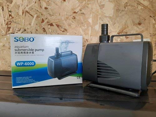 Sobo WP-6000 Aquarium Submersible Pump [ AC 220-240V 50/60Hz 85W H.MAX:4M F.MAX:4500L/HR ] - Central Fish Aquarium (B08S2YJPJD) Amazon Price History, Amazon Price Tracker