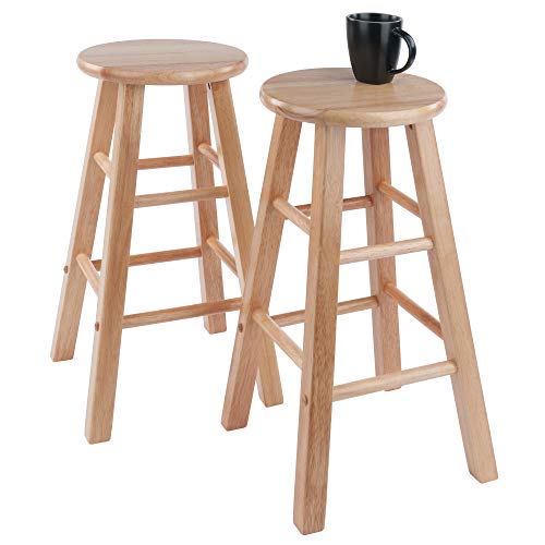 Winsome Element Counter Stools, 2-Pc Set, Natural #TOP6