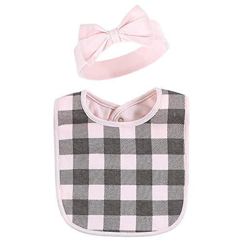 Image of Hudson Baby Unisex Baby Bandana Bibs and Headbands