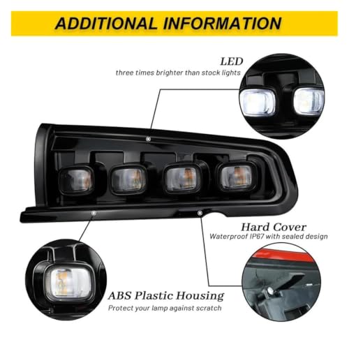 Intermitente Retrovisor Ford Bronco Everglades Luces LED DRL 3