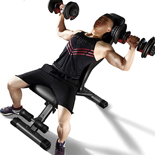 QWVDS Terug Verstelbare Vliegende Vogel Kruk Multifunctionele Opvouwbare Fitness Sit Up Gewichtheffen Bed - Image 4