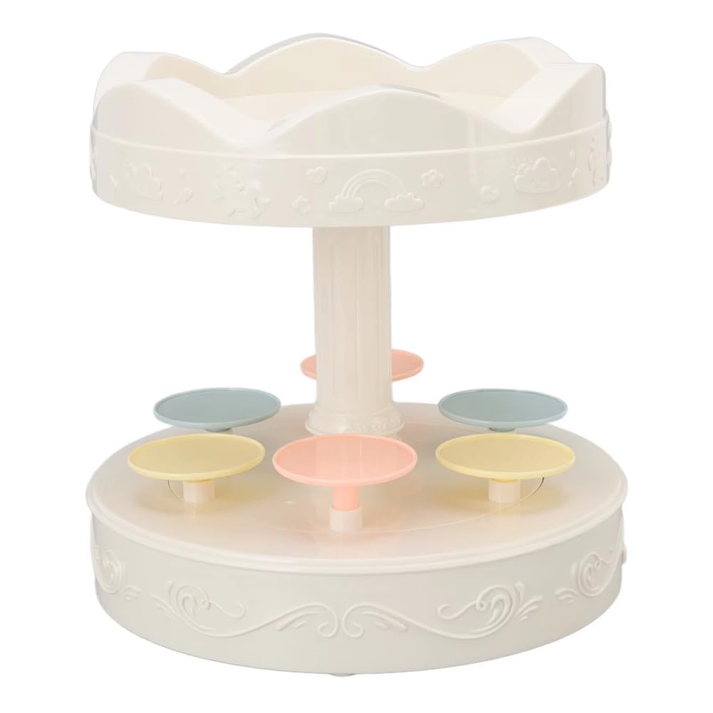 Présentoir à dessert rotatif pour buffet de fête et décoration d'anniversaire