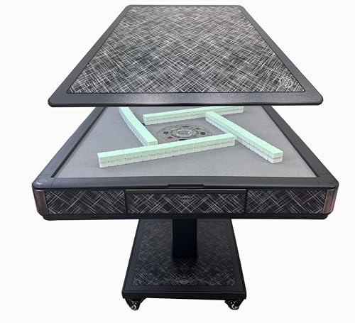 Mesa automática plegable de mahjong 40mm con ruedas miniatura 5