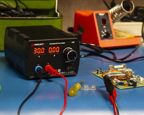 Image of Triplett PS30 Low Power Switching 30V DC Power Supply, 0 to 30V /1A Output