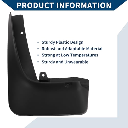 Image of Mud Flaps Splash Guards W /Mount Accessories for BMW X5 M(Sport) 2014-2018 Front and Rear Mud Guards 1 Set