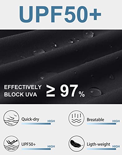 G Gradual Women's 5" High Waisted Swim Board Shorts With Phone Pockets Upf 50+ Quick Dry Beach Shorts For Women With Liner(Black, X-Large) #TOP4