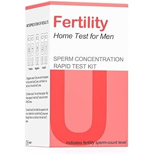 Sperm Count Test Kit for Men – Male Fertility Test Kit at Home – Men Sperm Test for Self-Testing – Fast, Private, Accurate