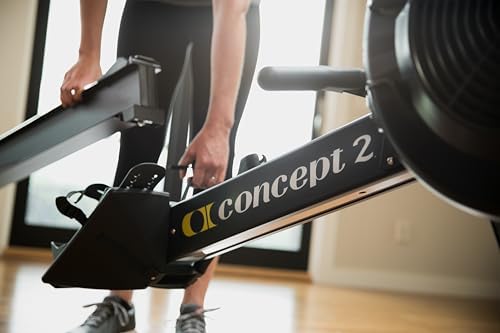 Concept2 RowErg Indoor Rowing Machine - PM5 Monitor, Device Holder, Adjustable Air Resistance, Easy Storage - 1
