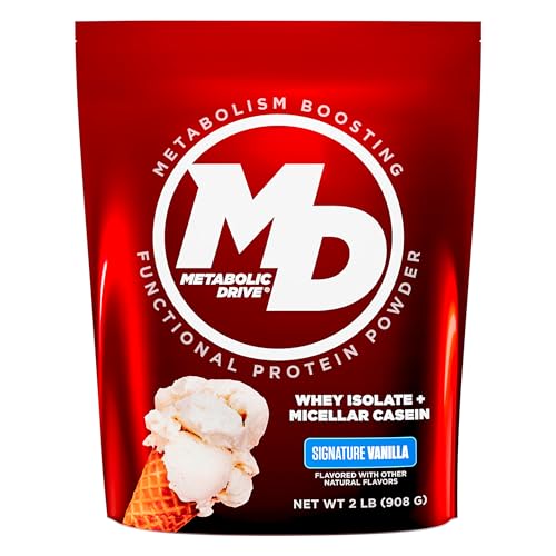 Biotest Metabolic Drive Protein - Low-Carb Flavor-Bomb, 20 Servings - Whey Isolate + Micellar Casein - Signature Vanilla