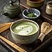 Aiya Organic Ceremonial Grade Matcha Powder - Premium Matcha Ceremonial Grade, Vibrant Jade Green Color, Mild Natural Sweetness, Japanese Tea Ceremonies - 30g Tin