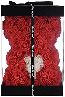 Rose Flower Bear - Over 250+ Flowers on Every Rose Bear - Gift