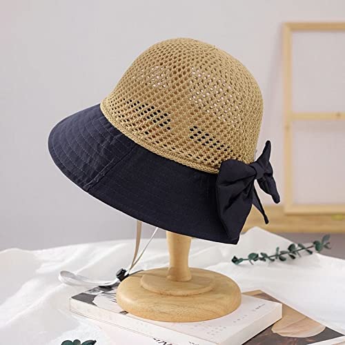 Xyx Women'S Upf 50+ Uv Sun Protection Breathable Wide Brim Bowknot Sun Hat Bucket Hat thumb #3