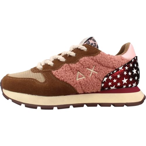 SUN68 Ally Winter Baskets en Daim Finitions Haute Qualité