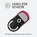 Logitech G PRO X SUPERLIGHT Wireless Gaming Mouse, Ultra-Lightweight, HERO 25K Sensor, 25,600 DPI, 5 Programmable Buttons, Long Battery Life, Compatible with PC / Mac - Magenta
