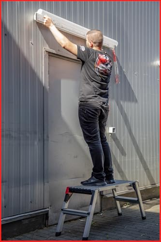 KS Tools 800.0960 Aluminium-Sicherheits-Laufbühne, L1270xB446xH495mm