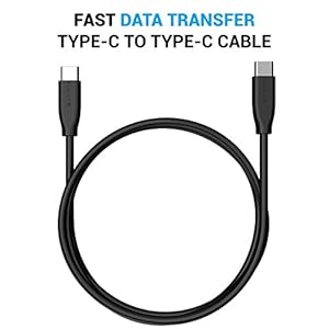 SKYVIK Blaze USB Type C to Type-C Cable Quick/rapid/vooc Charge with power delivery upto 60W Fast Charging for Samsung…
