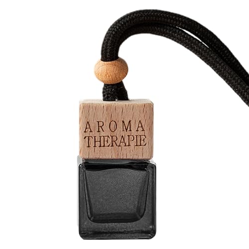 Difusor de perfume para coche – Recipiente de de 8 ml para difusión aceitosa, remolque de coche con cuerda, botella aromática como ambientador para el interior del coche, Aromade