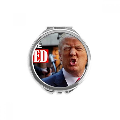 Espejo portátil de la mano de Trump, un regalo divertido y práctico de maquillaje