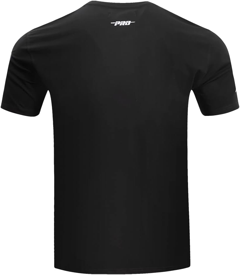 Pro Standard Mens Duke University Classic Chenille Short Sleeve Tee Black M - Image 3