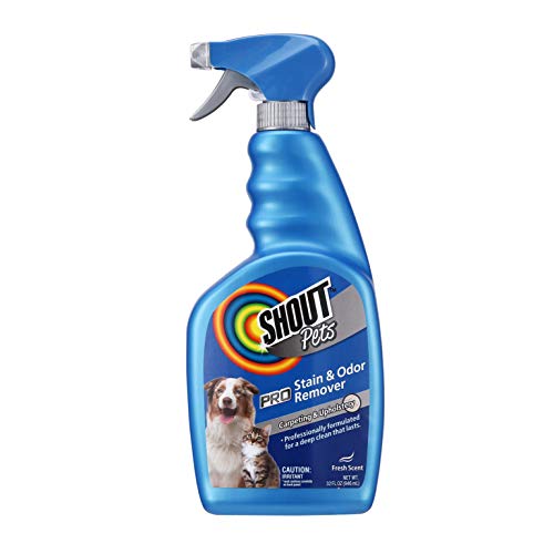 Shout for Pets Odor and Urine Eliminator - Effective Way to Remove Puppy & Dog Odors and Stains from Carpets & Rugs - Stain & Odor Eliminator - Shout Pet Urine Destroyer, Shout Stain Remover for Pets