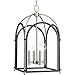 Progress Lighting P500039-020 Westfall Four-Light Foyer Pendant, Antique Bronze
