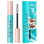 L'Oréal Paris Mascara, Lash Paradise Waterproof Mascara, Volumising, Enriched with Castor Oil, Lasts up to 36H*, Suitable for Sensitive Eyes, Waterproof Black