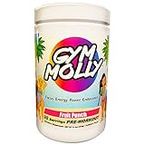 Gym Molly Caffeine Free Pre Workout Powder Energy Drink Supplement | BCAAs | 0 Carbs | for Men &...