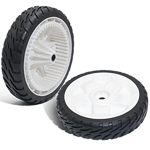 CheeMuii 119-0311 Lawn Mower Wheel 2 Pcs 8" Push Mower Front Drive Wheels by CheeMuii - Used condition - Image 7