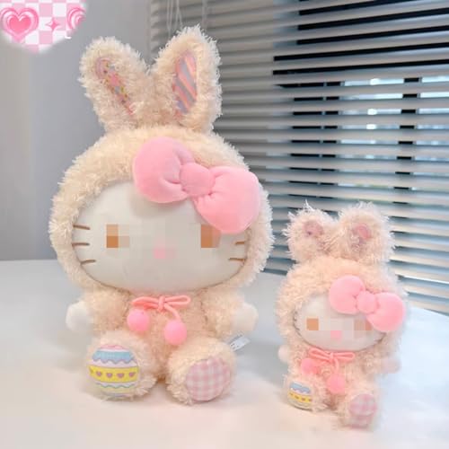 Ykecfpry Kawaii Cartoon Bunny Cross-Dressing Series Plush,Rabbit Stuffed Cute Soft Doll Toys, Plush Pillow Stuffed Animals Toy Birthday Gifts for Girls Kids (Kt) by Ykecfpry - Used condition - Image 7