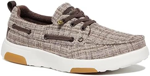 OrthoComfoot Women's Boat Shoes with Arch Support, Comfortable Slip on Shoes for Plantar Fasciitis, Orthopedic Casual Deck Loafers for Heel and Foot Pain Relief