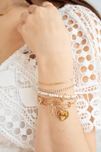 Alex and Ani Bow Charm Bangle4