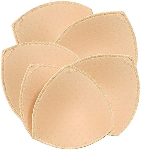 TopBine Removable Bra Pads Inserts Women's Comfy Sports Cups Bra Insert for Bikini Top Swimsuit