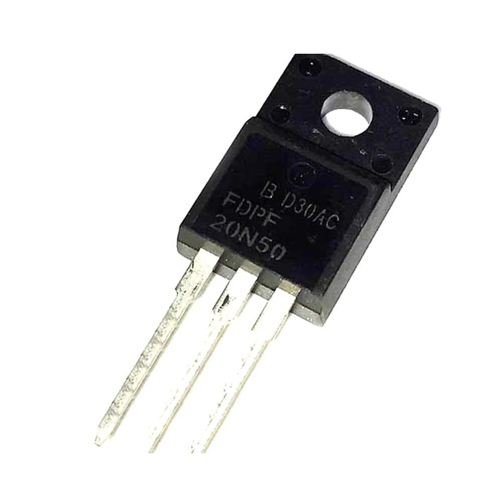 5Pcs/lot (Transistor) FDPF20N50FT FQPF20N50 20N50 TO220F-3