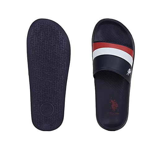 Image of U.S. POLO ASSN. Mens CONEX 4.0 Flats, Flip Flop, Multi