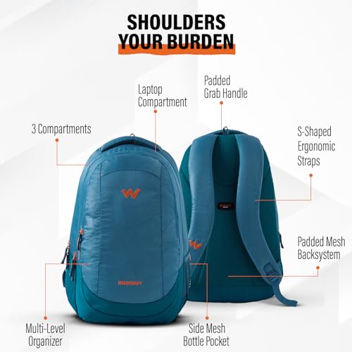 Image of Wildcraft Casual Backpack STREAK 30 for Mens & Womens | Unisex Backpack