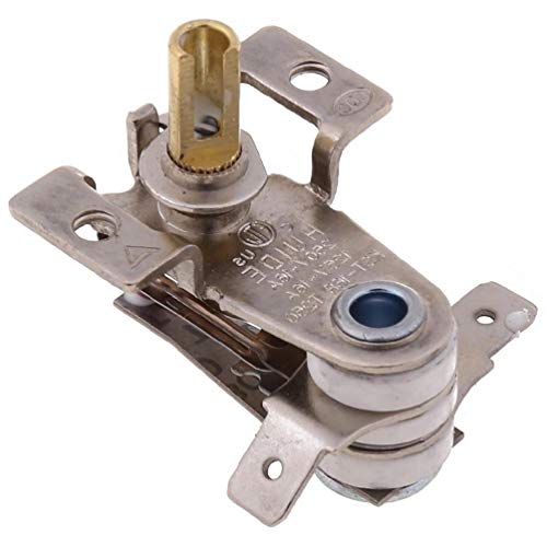 Shinycome Interruptor de temperatura mejorado, termostato profesional bimetálico KDT-200 ajustable 90-250V 16A, termostato rodar de larga duración