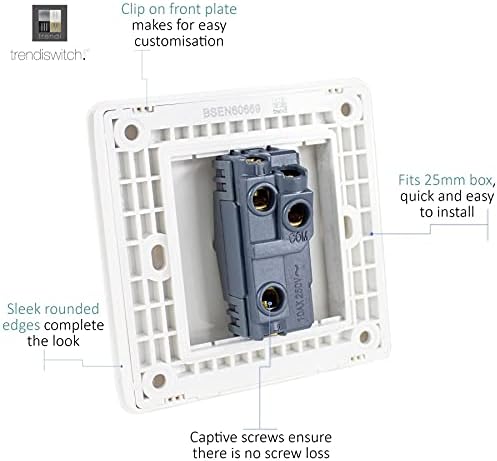 Trendi Switch Light Switch, Copper