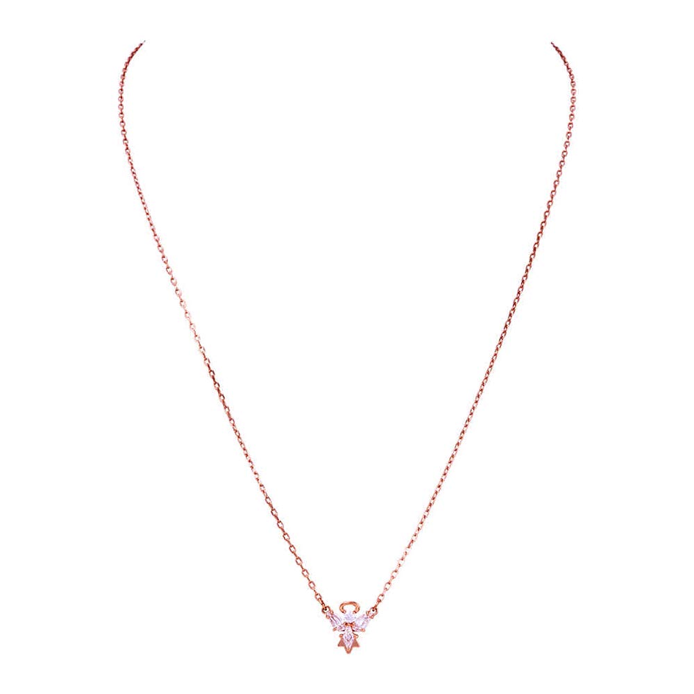 SWAROVSKI Magic Angel Rose Gold-Plated Necklace