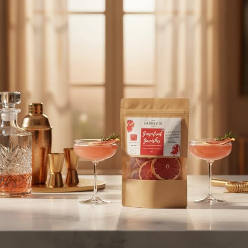 Image of Bab Louie & Co. Assorted Dehydrated Fruits Garnishes For Cocktail, Mocktail, Detox Water, Green Tea, Snacks | Air Dried | Gluten Free | Vegan | No Sugar | 100% Natural | Zero Preservatives | 50 gm