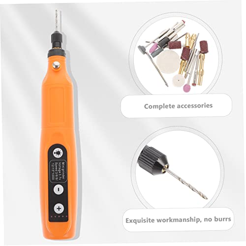 DOITOOL -Powered Mini Electric Nail Grinder Led Light 5-Speed Charging Rotary Tool Kit for Polishing - Image 7